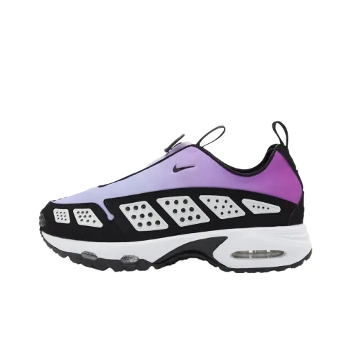 Nike Air Max SNDR Low Топ Повседневные Беговые Кроссовки Женские Фиолетовый Черный Белый