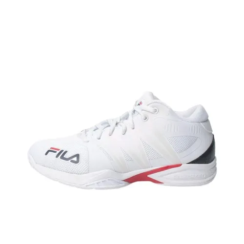 FILA Spaghetti Устойчивые к истиранию Низкие Кроссовки для тренировок Мужские Белые