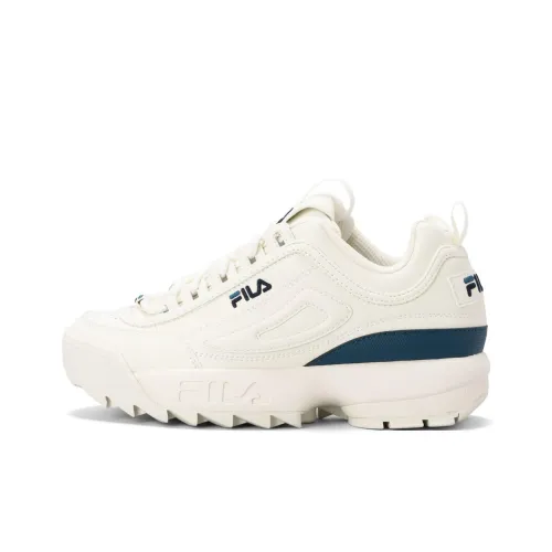 FILA Disruptor 2 Амортизация Низкий Топ Повседневная Обувь Унисекс Серый Белый