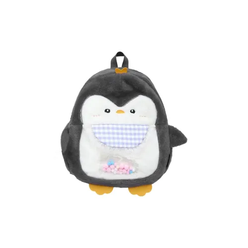 Single Warehouse Плюшевый с PVC Рюкзак Обычный Женский Светло-Серый Темно-Серый Розовый