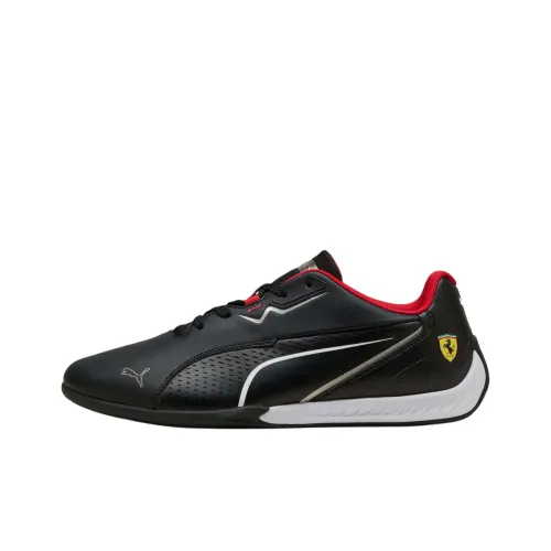 Scuderia Ferrari X PUMA Drift Cat Low Топ Повседневная обувь Мужская Черный Красный