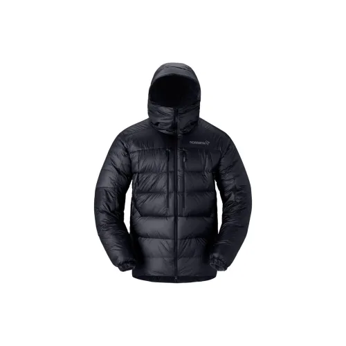 NORRONA Мужские Черные Пуховики