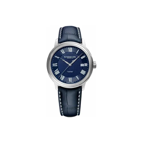 Raymond Weil Автоматический Механический Механизм Мужские Часы 39,5 мм Синий