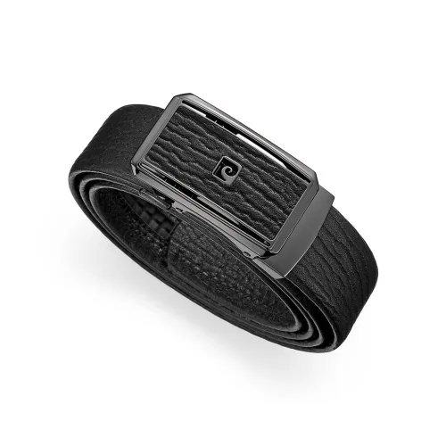 PIERRE CARDIN Ремни из крупнозернистой текстуры коровьей кожи мужской 3,6 см
