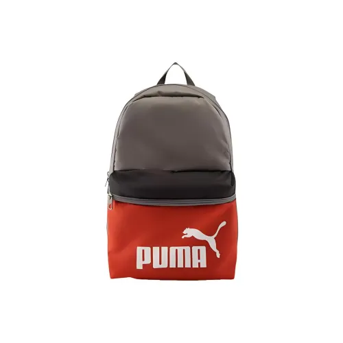 PUMA Ткань Рюкзак Унисекс Красный Серый