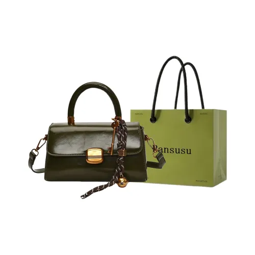 Bansusu ПУ (полиуретан) Сумка через плечо Сумка Женская Черная Красная Кофейная Зеленая