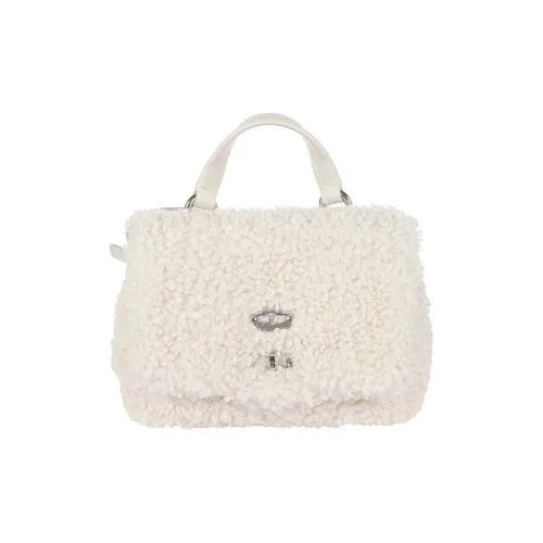 Zanellato Сумка через плечо с тканью и кожей маленькая сумка женская белая