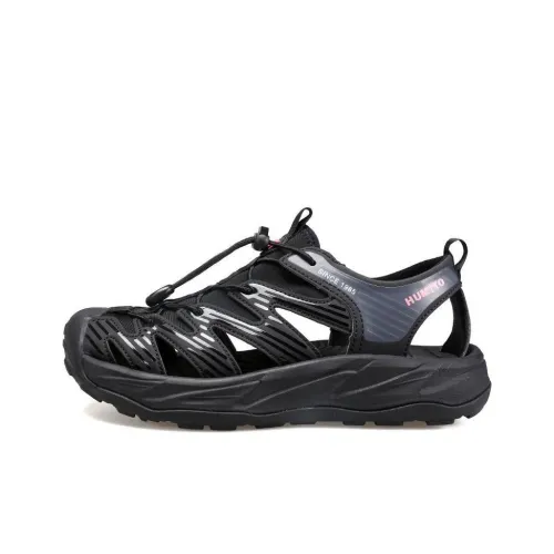 HUMTTO Пляжные сандалии Женские Черные