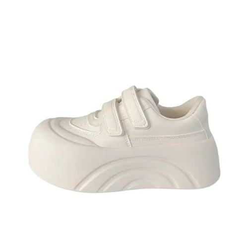 TELENT Противоскользящие Устойчивые к износу Легкие Низкие Кроссовки для скейтбординга Классические Женские Экрю Регулируемые