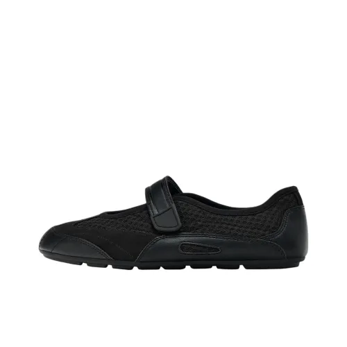 ZARA Туфли Мэри Джейн Черные Женские