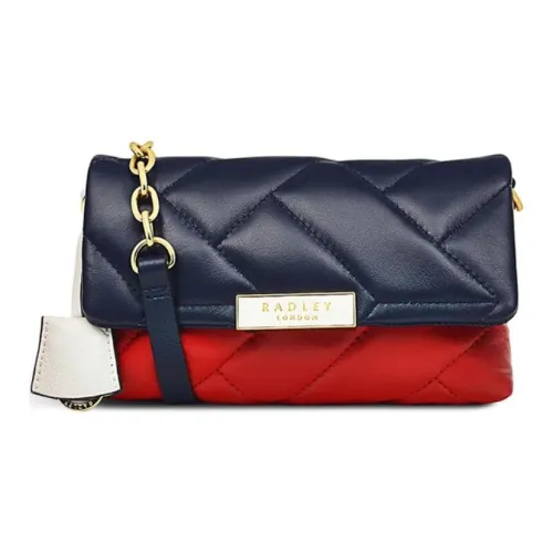 RADLEY Овчина Сумка через плечо Маленькая Сумка на плечо Женская Темно-синий и Красный