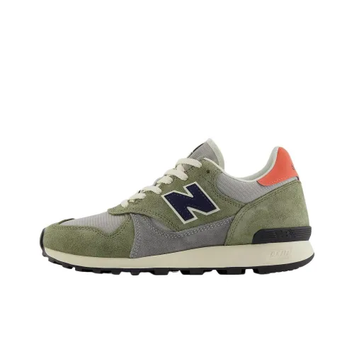 New Balance NB 475 Low Топ Повседневные Беговые Кроссовки Унисекс Зеленые