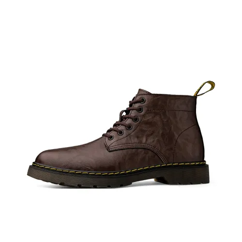 Reivanti Короткий ботинок Martin Мужской Коричневый