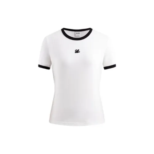 A21 Экрю Женские Т-рубашки