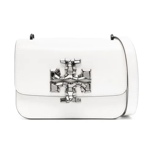 TORY BURCH ELEANOR Телячья кожа Сумка через плечо Маленькая Сумка на плечо Женская Белая