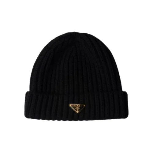 PRADA Шерсть Бини Унисекс Черный
