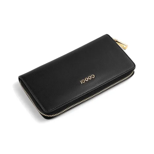 COOGI Клатч из коровьей кожи женский черный