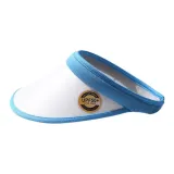 Белый + Далёкий Небесный Лазурь Edge (Козырек 12 см)