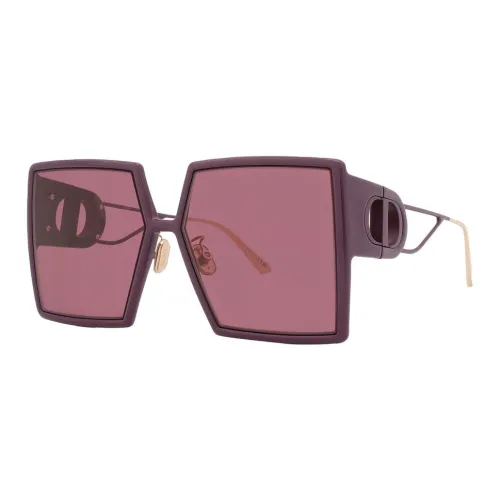 DIOR Металл Квадратные Солнцезащитные очки Женские Фиолетовые