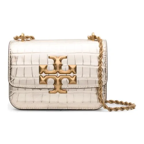 Tory Burch ELEANOR Кожа Сумка Сумка через плечо Маленькая Женская Золотая