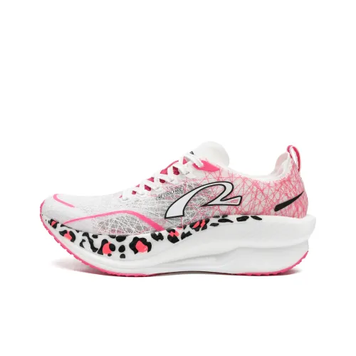 NEIERKE Беговые кроссовки Низкий Топ Персик Леопард Shadow Унисекс