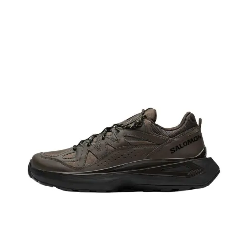 Salomon Collaboration ODYSSEY ELMT Повседневный Низкий Топ Коричневый Унисекс