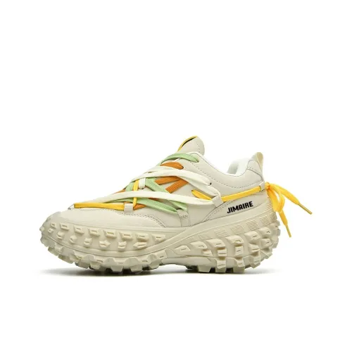 King Jinmai Low Топ Толстая подошва Кроссовки Унисекс