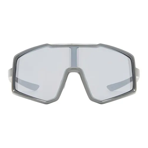 Le Specs Не содержит BPA Полимерный материал Нерегулярная форма Солнцезащитные очки Унисекс Серый