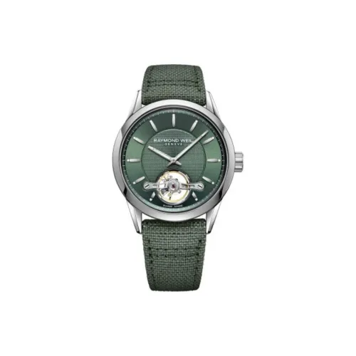 Raymond Weil Автоматический Механический Механизм Мужские Часы 42 мм Зеленый