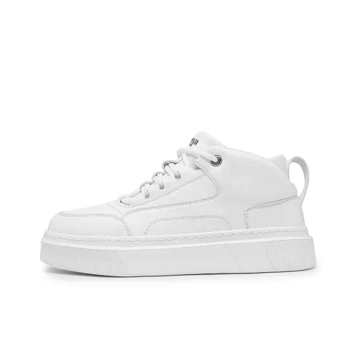 NANJIREN Противоскользящие Износостойкие MID Топ Скейтборд Кроссовки Мужские