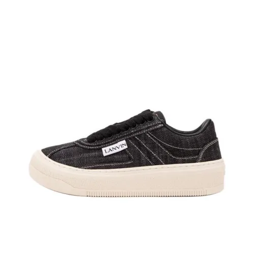 FUTURE x Lanvin Cash Low Скейтборд Кроссовки Женские Черные