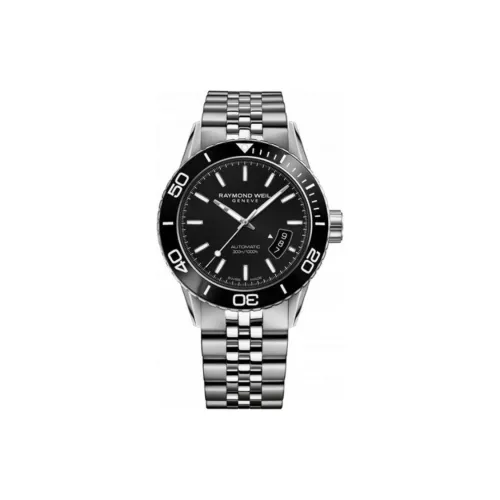 Raymond Weil Автоматический/Ручной Механизм Мужские Часы 42 мм Черный