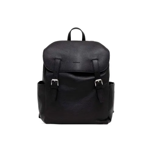 COCCINELLE Рюкзак из коровьей кожи мужской черный