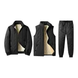 Чёрный набор из трёх предметов