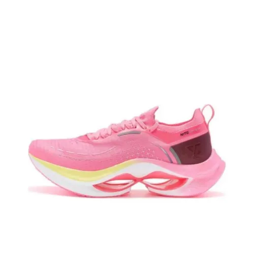 XTEP Беговые кроссовки Low Top Peach Pink/Black Women's
