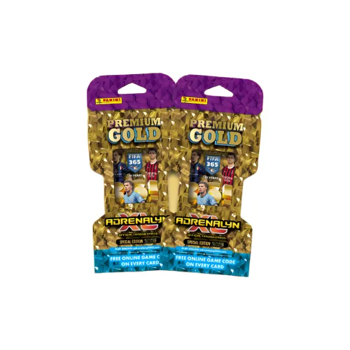PANINI FIFA365 Улучшенная Ограниченная Серия Золотая Карта Пачка Спортивных Карт 10 Сумки Коробка