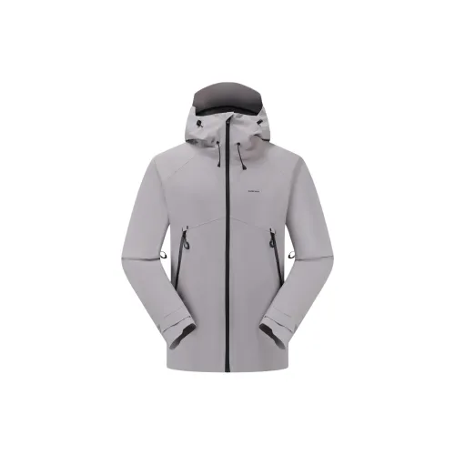 DECATHLON MH500 Ветровка Мужская Светло-Серый