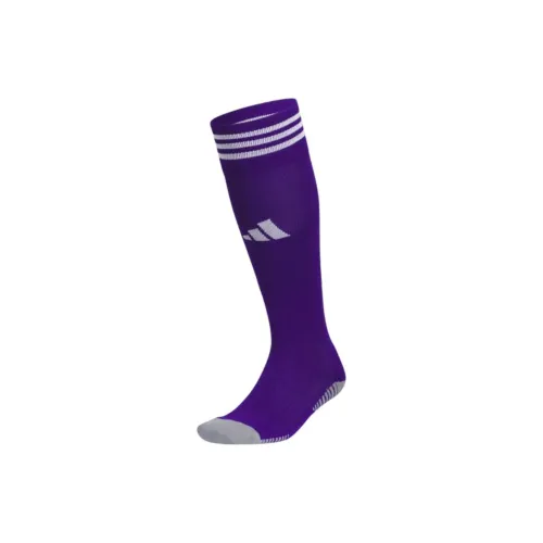 Adidas Колледжский фиолетовый/Белый 1 шт Унисекс Колено высокие Носки