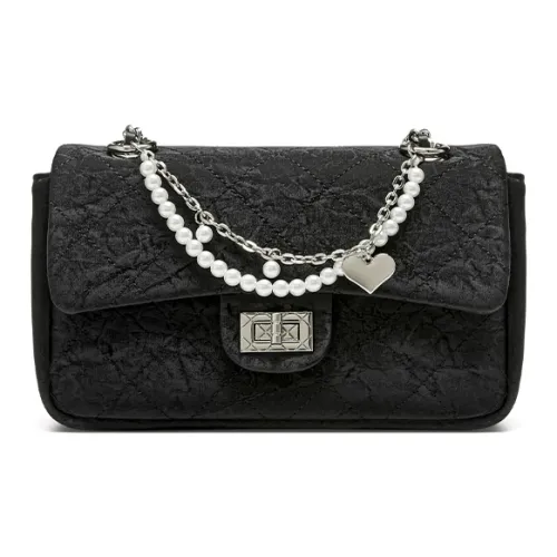 JOSINY Сумка через плечо из синтетической кожи Женская Черный Серебристый Серый Экрю Нежно-розовый