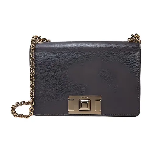 Furla Mimi Collection Сумка через плечо из коровьей кожи мини-сумка женская черная