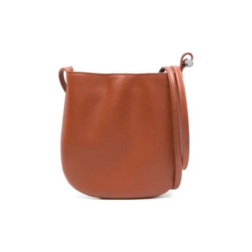 LONGCHAMP Сумка через плечо из телячьей кожи женская темно-оранжевый