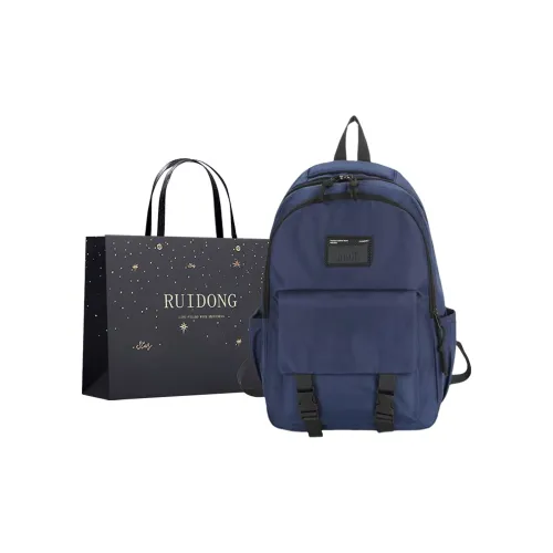 Smart Oxford Backpack Unisex Blue Dark Gray Black Gray