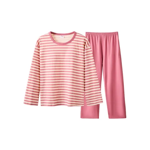 H YXIANG Пижамный комплект женский розовый