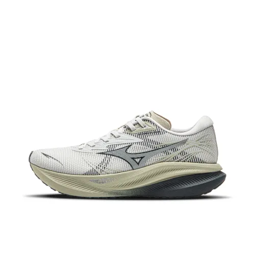 Mizuno PI PLUS Collection Повседневный Низкий Топ Светлый Лайм/Черный Синий/Серый Горох Унисекс
