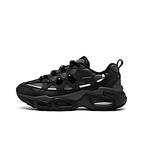 QIAODAN Low Top Черный/Акулий Серый Женские