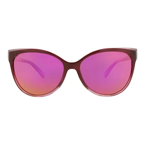 Maui Jim Нейлон Кошачий глаз Солнцезащитные очки Женские Красный