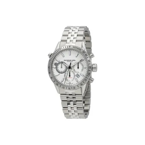 Raymond Weil Автоматический Механический Механизм Мужские Часы 43 мм Белый