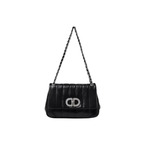 DISSONA Корова Кожа Сумка Сумка через плечо Маленькая Женская Черная Белая Светло-Зеленая