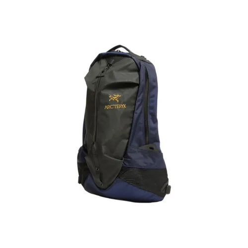 Arcteryx Arro 22L Альпинистский рюкзак Outdoor Сумка Nylon Черный и Синий Унисекс
