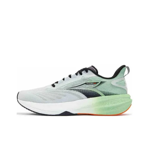 361° Titan CQT Устойчивый к истиранию Дышащий Отскок Низкий Топ Повседневные Беговые кроссовки Мужские Серый Зеленый